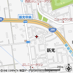 埼玉県入間市新光306-440周辺の地図
