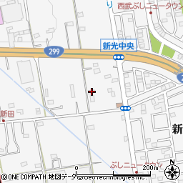埼玉県入間市新光491-2周辺の地図