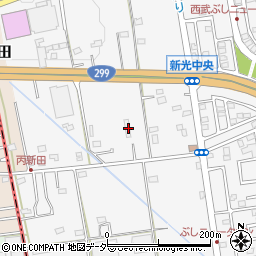 埼玉県入間市新光518-2周辺の地図