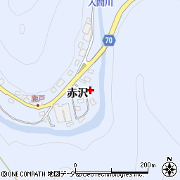 埼玉県飯能市赤沢742周辺の地図