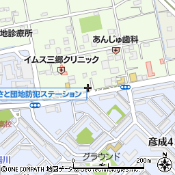 三郷ホワイト歯科医院周辺の地図