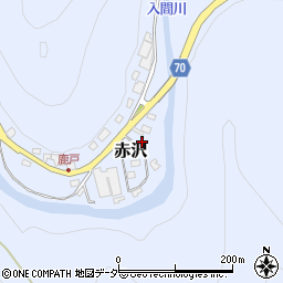 埼玉県飯能市赤沢742-9周辺の地図