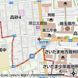 浦和高砂パークハウス周辺の地図