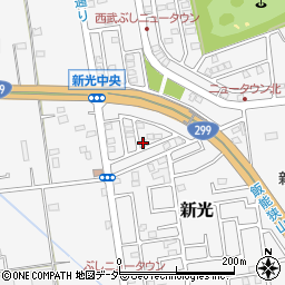 埼玉県入間市新光306-453周辺の地図