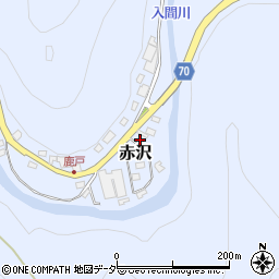 埼玉県飯能市赤沢742-7周辺の地図