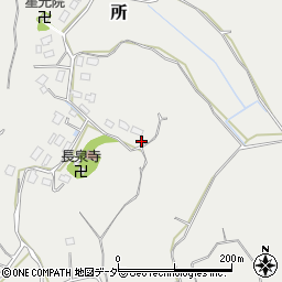 千葉県成田市所535周辺の地図