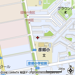 みさと団地１０街区３号棟周辺の地図