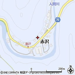 埼玉県飯能市赤沢779周辺の地図