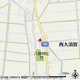 千葉県成田市西大須賀1022-3周辺の地図