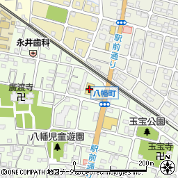 株式会社青山商事　飯能店周辺の地図