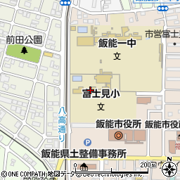 飯能市役所　観光・エコツーリズム推進課周辺の地図