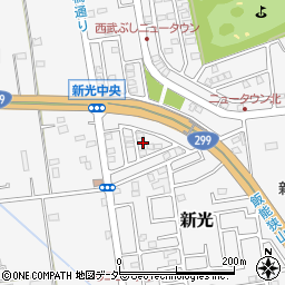 埼玉県入間市新光306-454周辺の地図