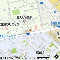 マツモトキヨシ新三郷店周辺の地図