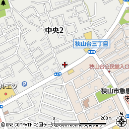 武蔵野銀行狭山支店 ＡＴＭ周辺の地図