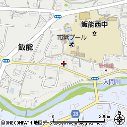 埼玉県飯能市飯能321周辺の地図