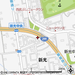 埼玉県入間市新光306-820周辺の地図