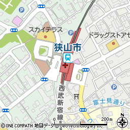 マツモトキヨシエミオ狭山市店周辺の地図