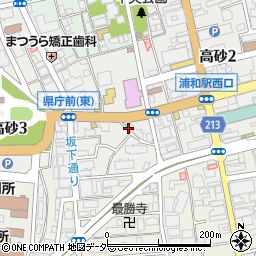県庁通り周辺の地図