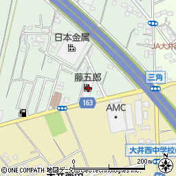 埼玉県ふじみ野市亀久保1857周辺の地図