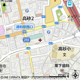 ＮＰＣ２４Ｈ浦和駅前第３パーキング周辺の地図