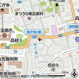 ＢＥＹＯＮＤジム浦和店周辺の地図