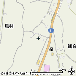 千葉県香取市鳥羽609-23周辺の地図