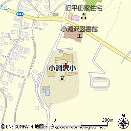北杜市立小淵沢小学校周辺の地図