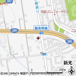 埼玉県入間市新光488-5周辺の地図