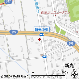 埼玉県入間市新光477-6周辺の地図