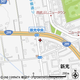 埼玉県入間市新光306-883周辺の地図