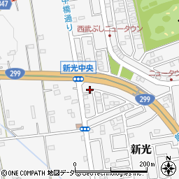 埼玉県入間市新光306-468周辺の地図
