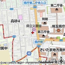 自治労埼玉県本部周辺の地図