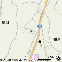 千葉県香取市鳥羽609-34周辺の地図