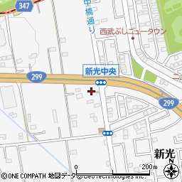 埼玉県入間市新光486-3周辺の地図