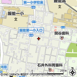 セブンイレブン飯能本町店周辺の地図