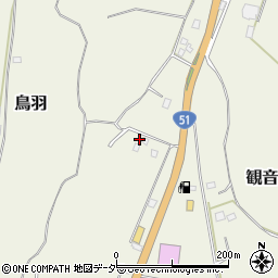 千葉県香取市鳥羽609-内周辺の地図