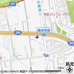 埼玉県入間市新光492-2周辺の地図