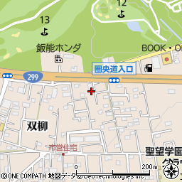 埼玉県飯能市双柳1493-31周辺の地図