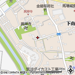 埼玉県富士見市下南畑87周辺の地図