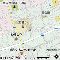 さいたま市立土合小学校周辺の地図