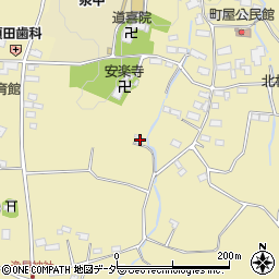 山梨県北杜市大泉町谷戸1054周辺の地図