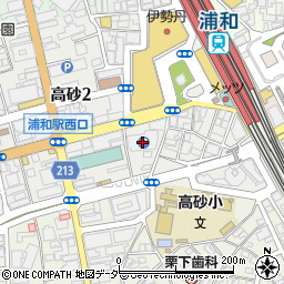 ＮＰＣ２４Ｈ浦和駅前パーキング周辺の地図