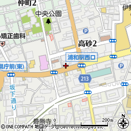 ＣＨＩＣ浦和店周辺の地図