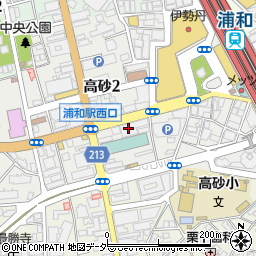 三井住友トラスト不動産株式会社浦和センター周辺の地図