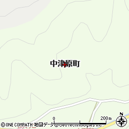 福井県越前市中津原町周辺の地図