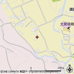 山梨県北杜市大泉町谷戸1202周辺の地図