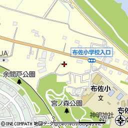 千葉県我孫子市布佐1161-1周辺の地図