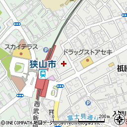 埼玉県狭山市祇園24周辺の地図