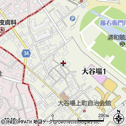 埼玉県浦和競馬組合周辺の地図