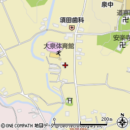 山梨県北杜市大泉町谷戸1919周辺の地図